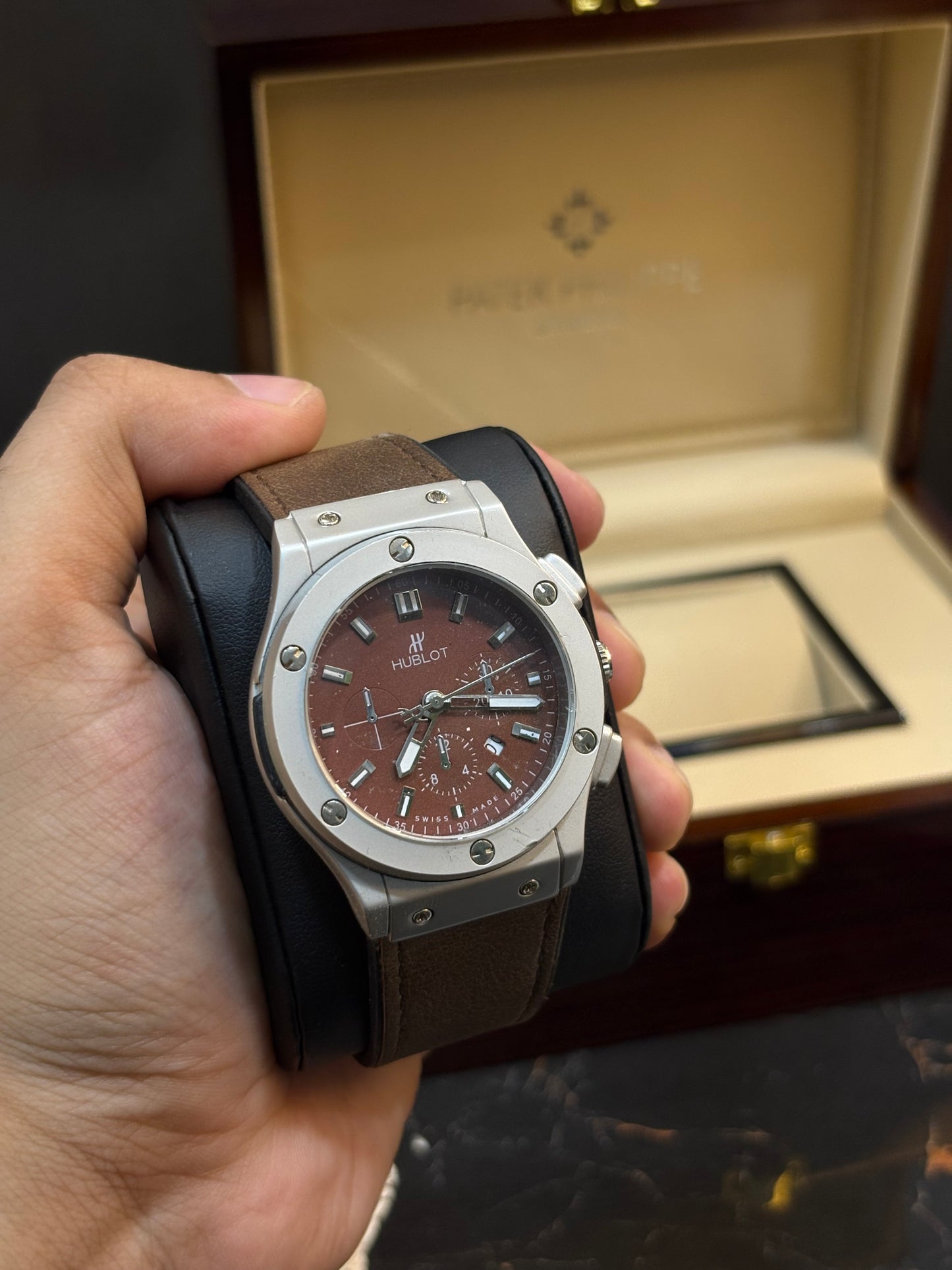 Hublot Brown Dial Straps