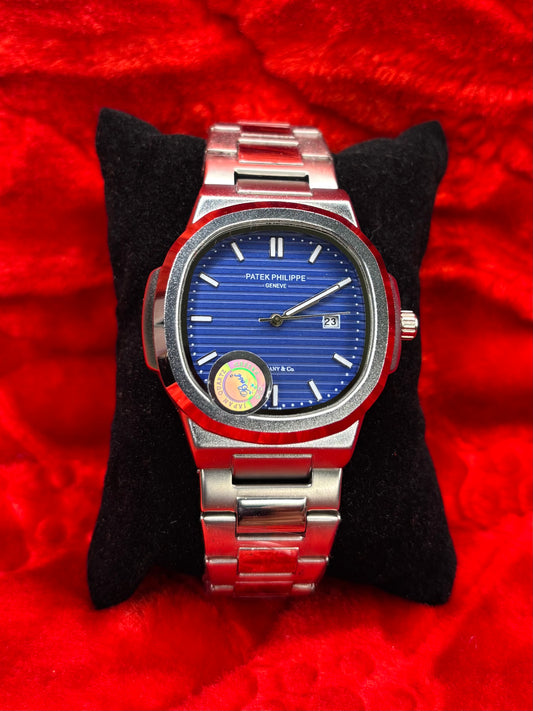 PATEK PHILIPPE
GENEVE ( Blue Dial)