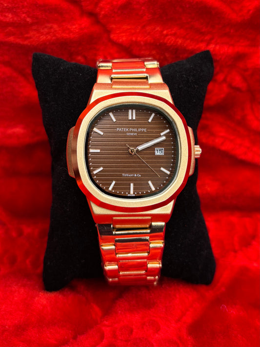 PATEK PHILIPPE
GENEVE ( Brown Dial)
