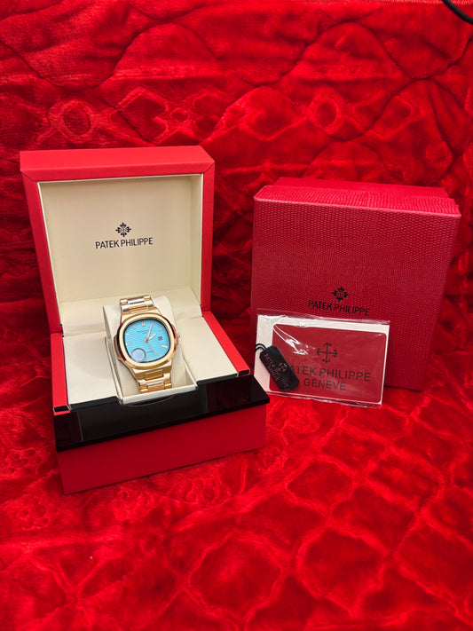 PATEK PHILIPPE
GENEVE ( Sky Blue Dial)