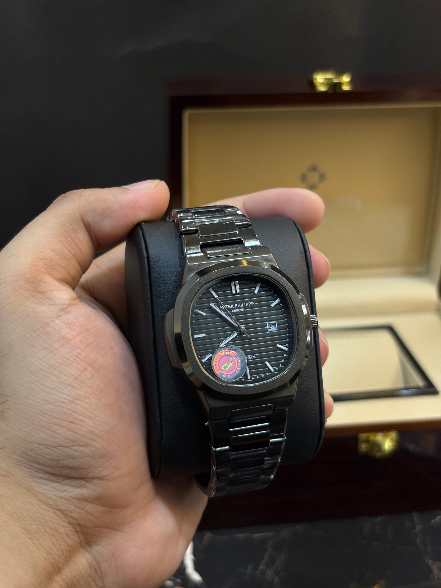 Black Patek Philippe John Wick Style