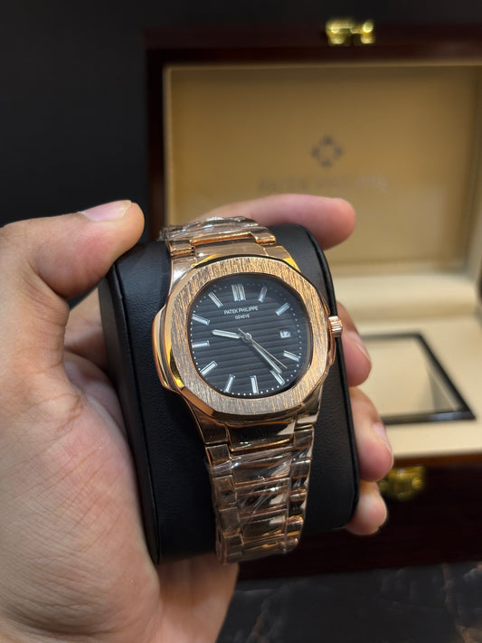 Patek Philippe Black & Golden Dial