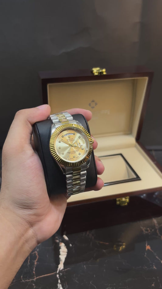 Golden Rolex Day Date